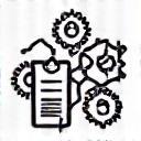 Icon representing strategy development and account setup